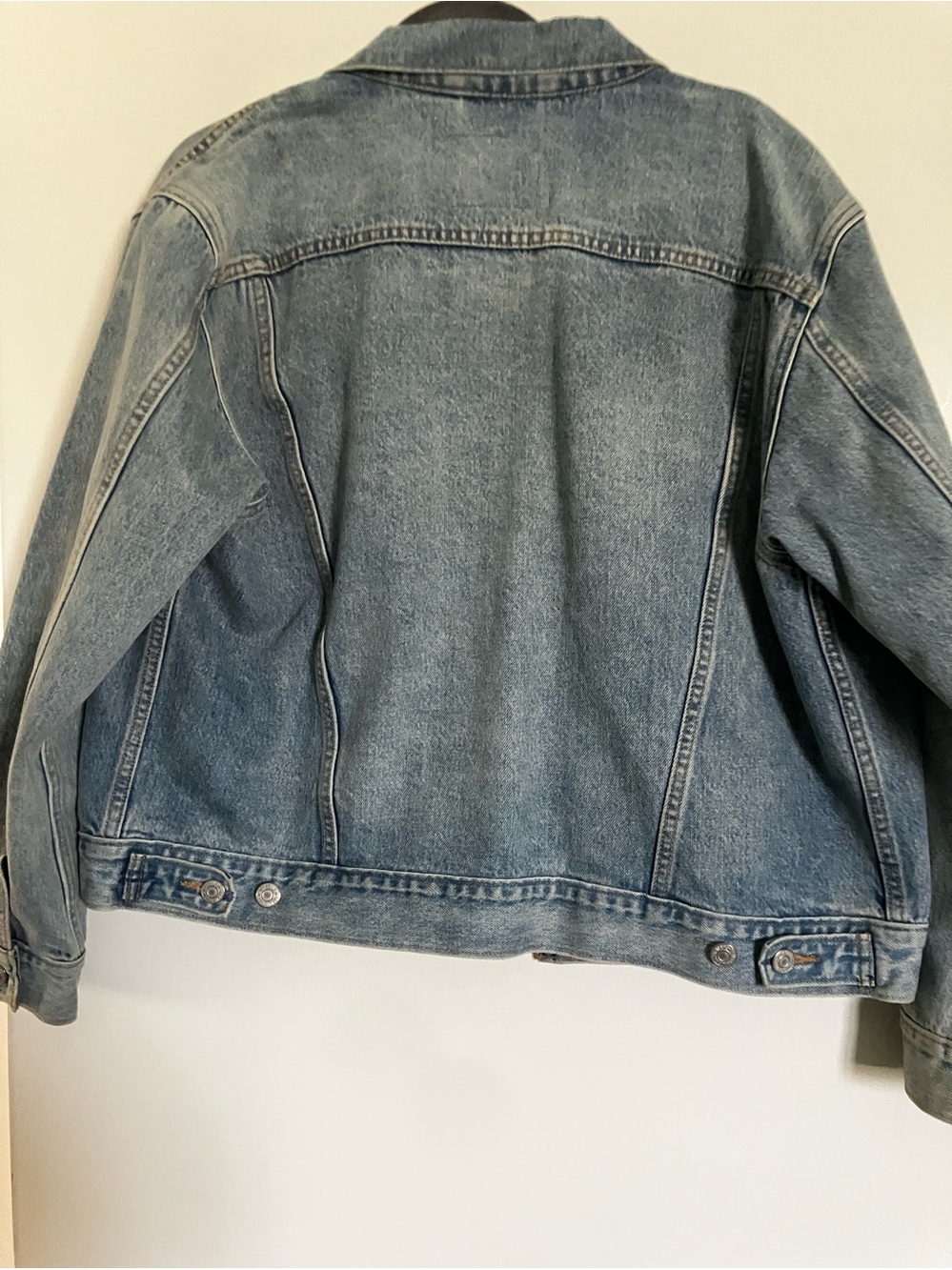 NWOT- Levi's Ex-Boyfriend Trucker jacket- Light Blue - Picture 4 of 11